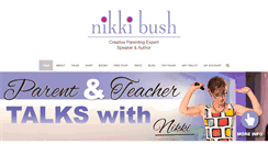 Desktop Screenshot of nikkibush.com